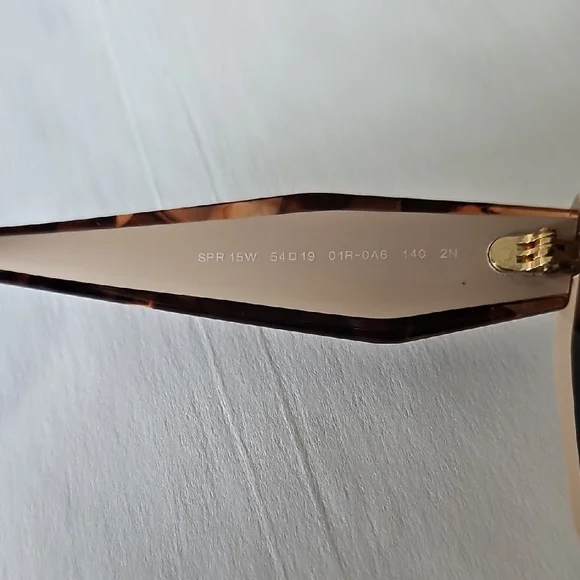 Prada Tortoise Shell and Cream Sunglasses
